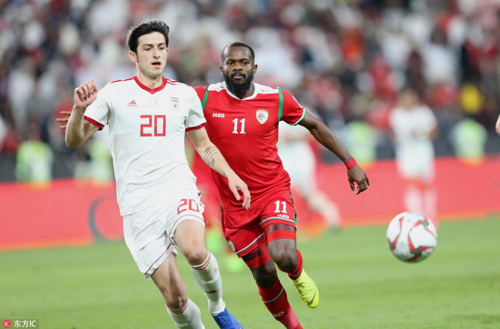 央视:伊朗身高优势冠绝亚洲 国足要做好苦战准