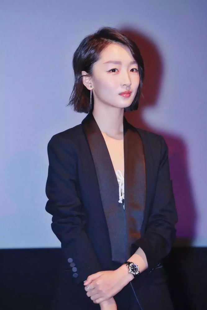 周少女的子弹发唐嫣的精灵头,冬雨发型春节再公主头发毛寸型图片