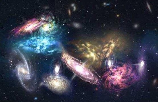 银河系与仙女系相撞时,还有这几个星系也将撞到一起