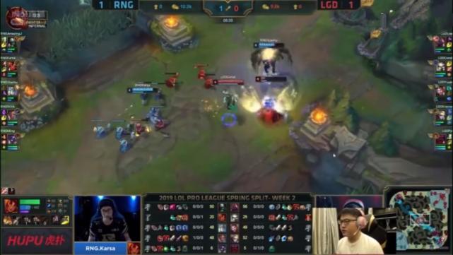 UZI直播解说RNG比赛状态轻松 证实年后将重返