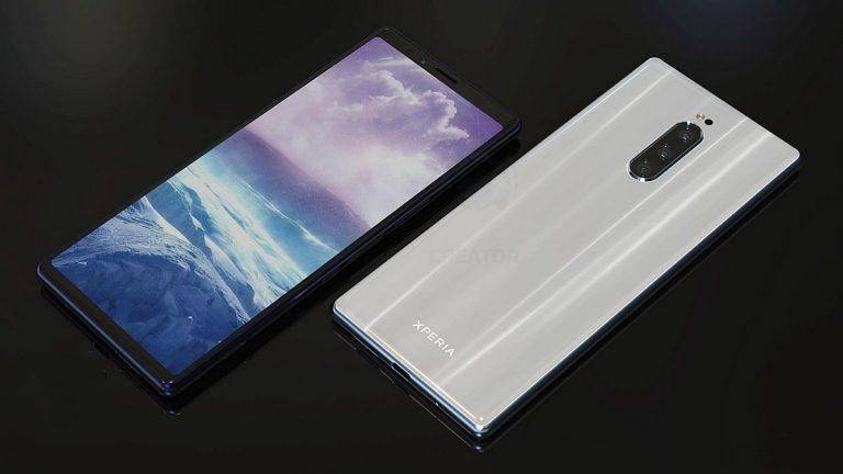 索尼Xperia XZ4渲染图曝光 骁龙855+带鱼屏设