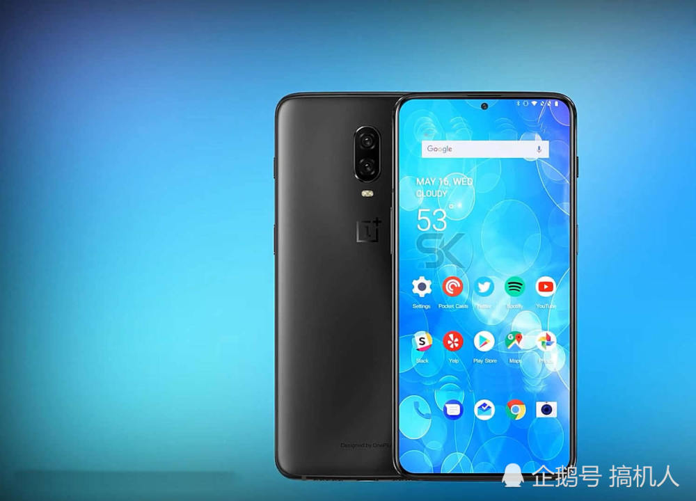 一加手机7概念机:看完后手里的iPhoneXR可以