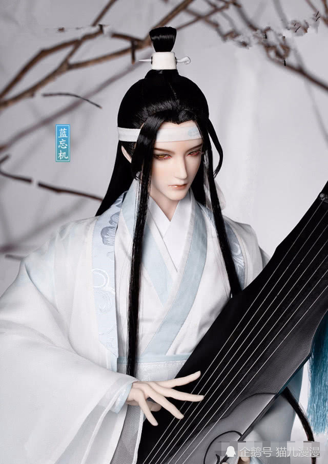 魔道祖师:官方公布蓝忘机3d形象,仙气十足的蓝忘机,喜欢吗?