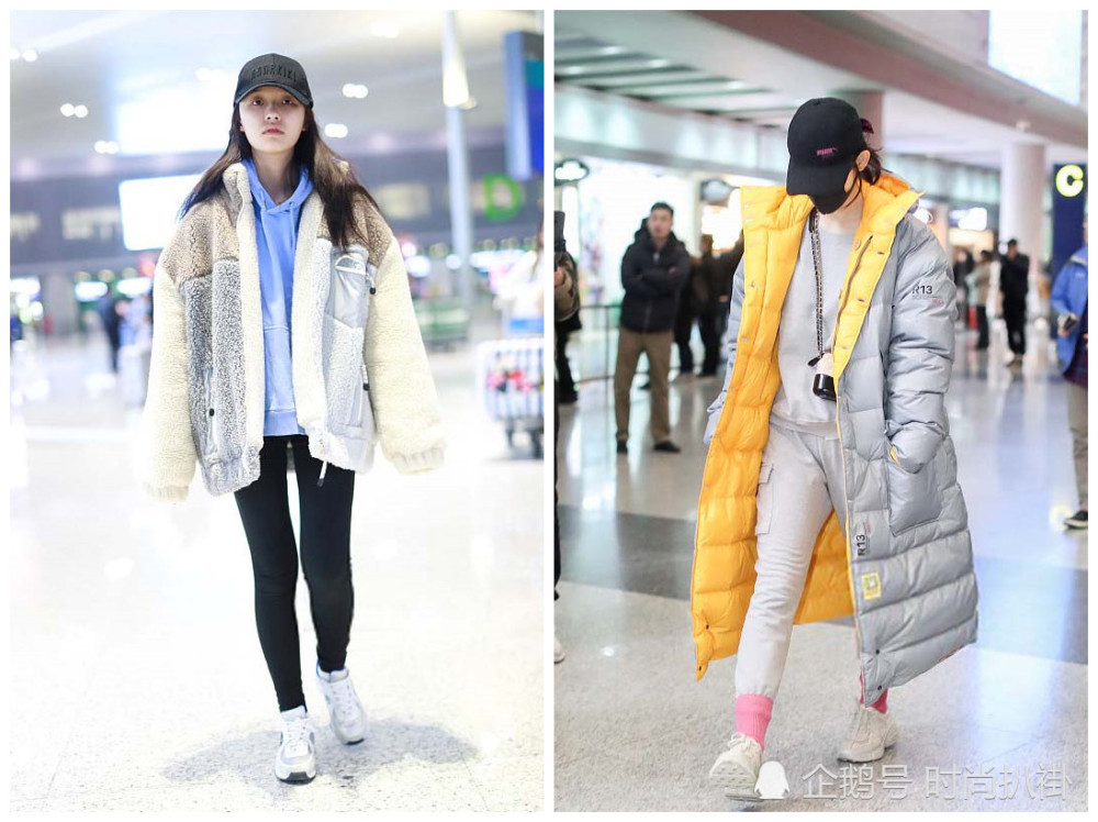 身网红淘宝风穿搭,碰上一身大牌的古力娜扎,谁