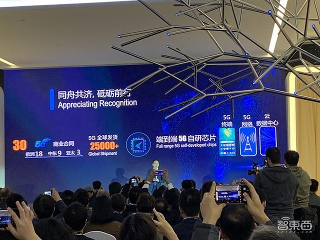 华为发布两款5G芯片天罡与巴龙 余承东:终端营