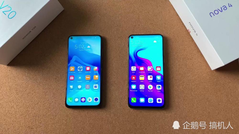 荣耀V20挑战华为Nova4:都是4800万像素 拍照