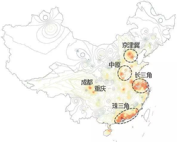 上海和深圳人口密度_深圳人口密度图