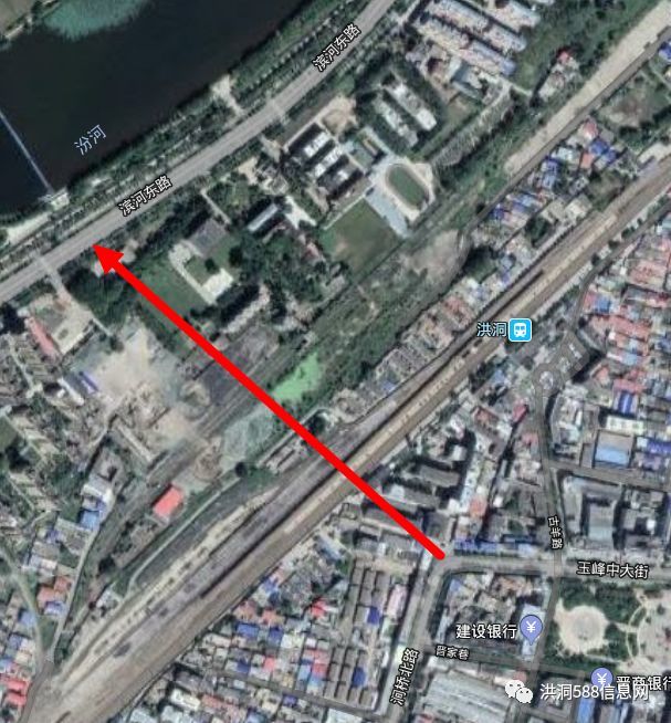洪洞玉峰西街贯通后将是这个