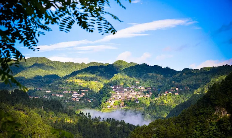 从空中观赏苗族原生态古村落,探寻台江最有魅力的苗寨桃源