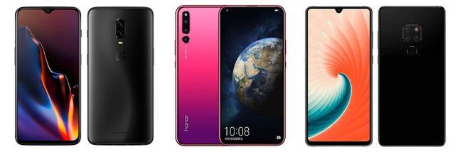 2018年苹果、华为、荣耀、小米、OV,每部手机