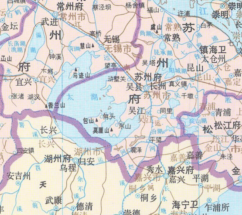 湖海之争:江苏得到了整座太湖,却让浙江湖州没了湖