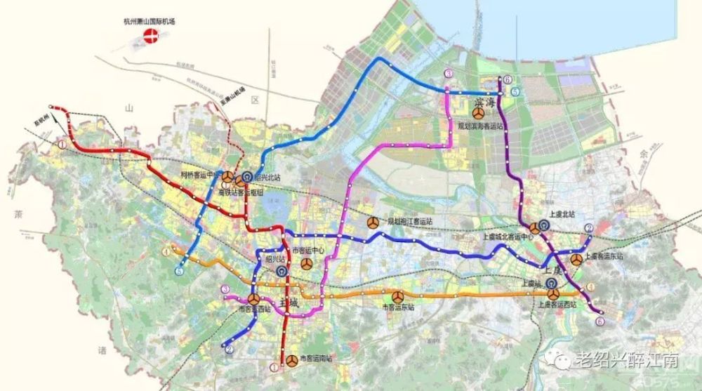 袍江地价"要升值"!绍兴地铁2号线一期沿线各站点确定