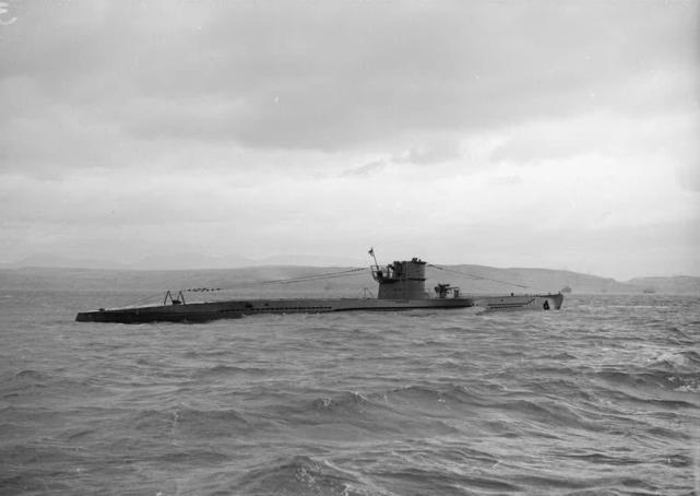 从德国海军到英国皇家海军:u-570潜艇变身"格拉夫"号