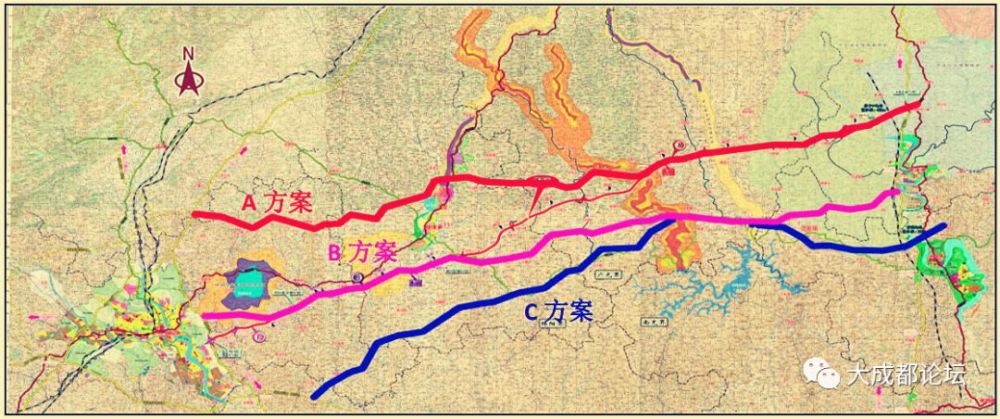 绵阳至苍溪高速最详细路线图