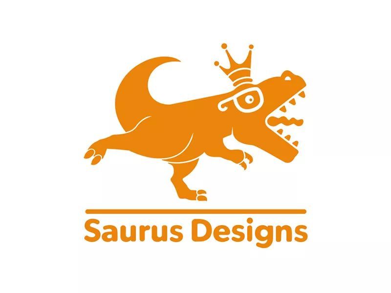 创意凶猛一大波恐龙主题logo设计欣赏