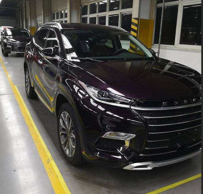 工厂实拍奇瑞新款SUV星途,配1.6T发动机,实车