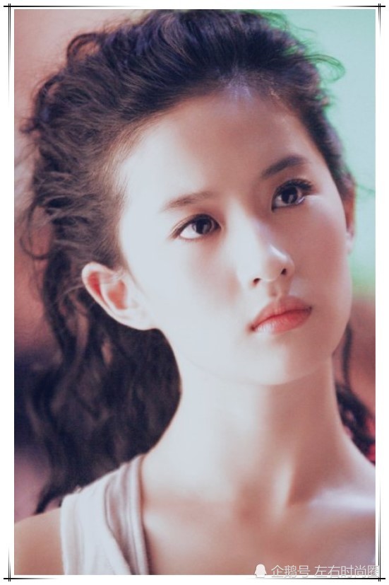 你剪刘海显脸小,刘亦菲剪刘海变网红脸!天仙也