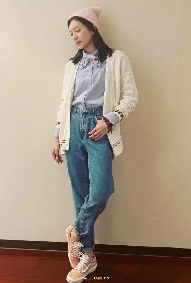 郭碧婷向佐穿CP装秀恩爱 杨幂少女私服look