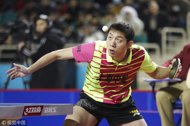 直通赛经典战王励勤惊天逆转中国版柳承敏17岁许昕一战成名
