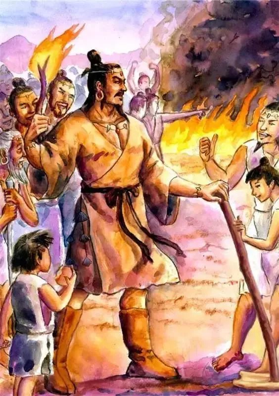 上古传说神话,通过自然神和神化了的那些英雄人物