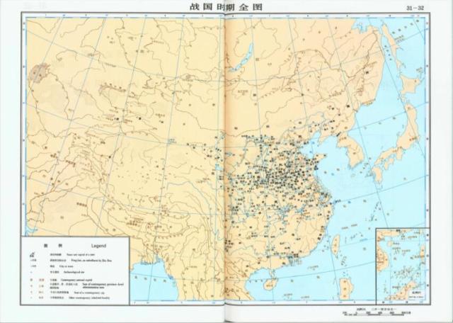 全民皆兵的战国时代-七雄的疆域大致在今天的哪些地方