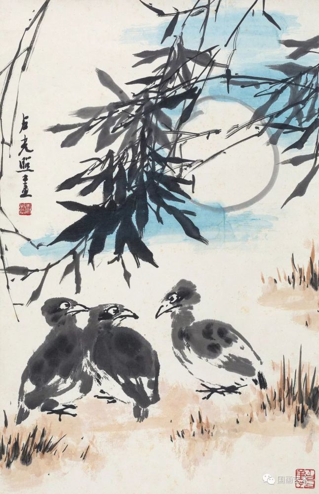 岁岁平安——国画中的鹌鹑辑录欣赏