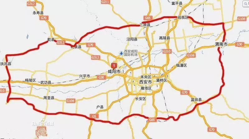 绕城改三环?西安将规划"六环十二射"道路体系!