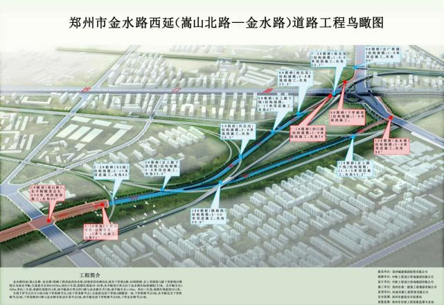 快讯!今天上午金水路西延工程试通车