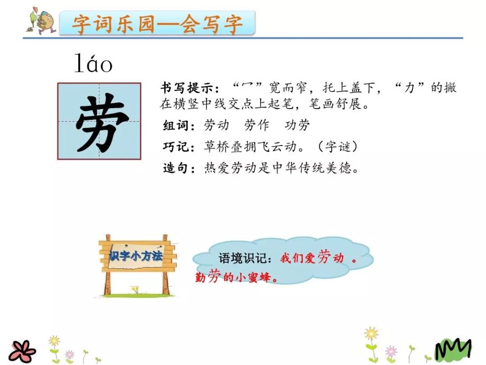 统编版语文二年级下册第6课千人糕微课知识点