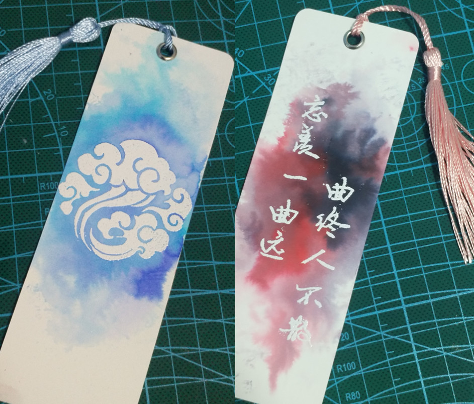 魔道祖师·古风书签,看到最后一张,网友:都是资深道友!