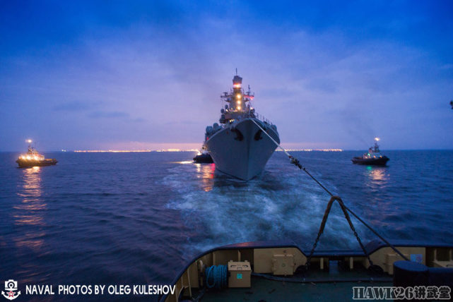 俄军一光荣级巡洋舰结束大修又回来了