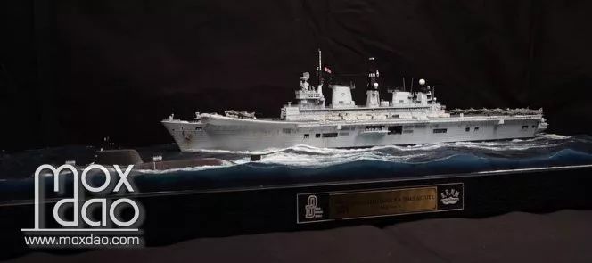 1/350 hms illustrious女王80岁生日场景