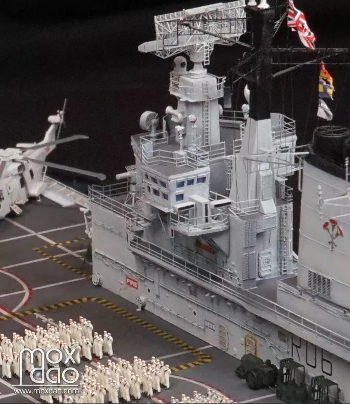 1/350 hms illustrious女王80岁生日场景