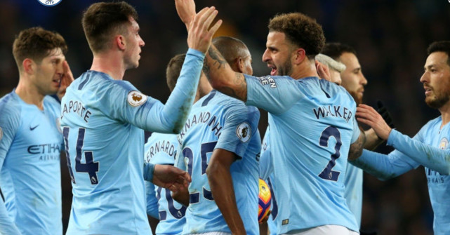 英超-曼城2-0连胜超利物浦暂登榜首 热苏斯读秒