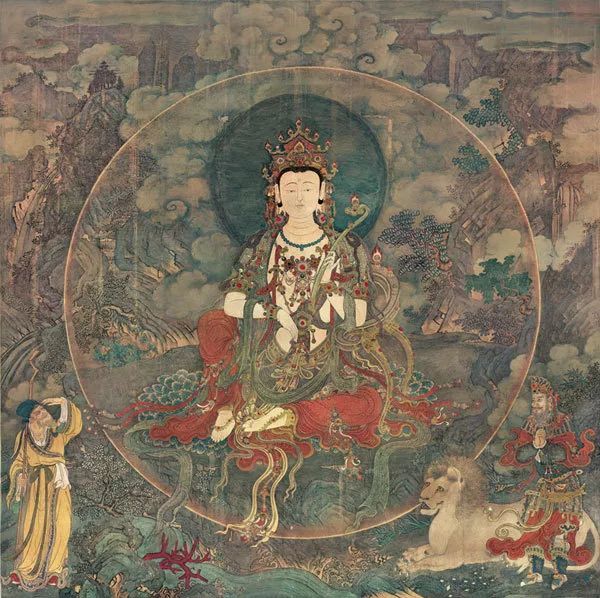 文殊人口_文殊菩萨图片