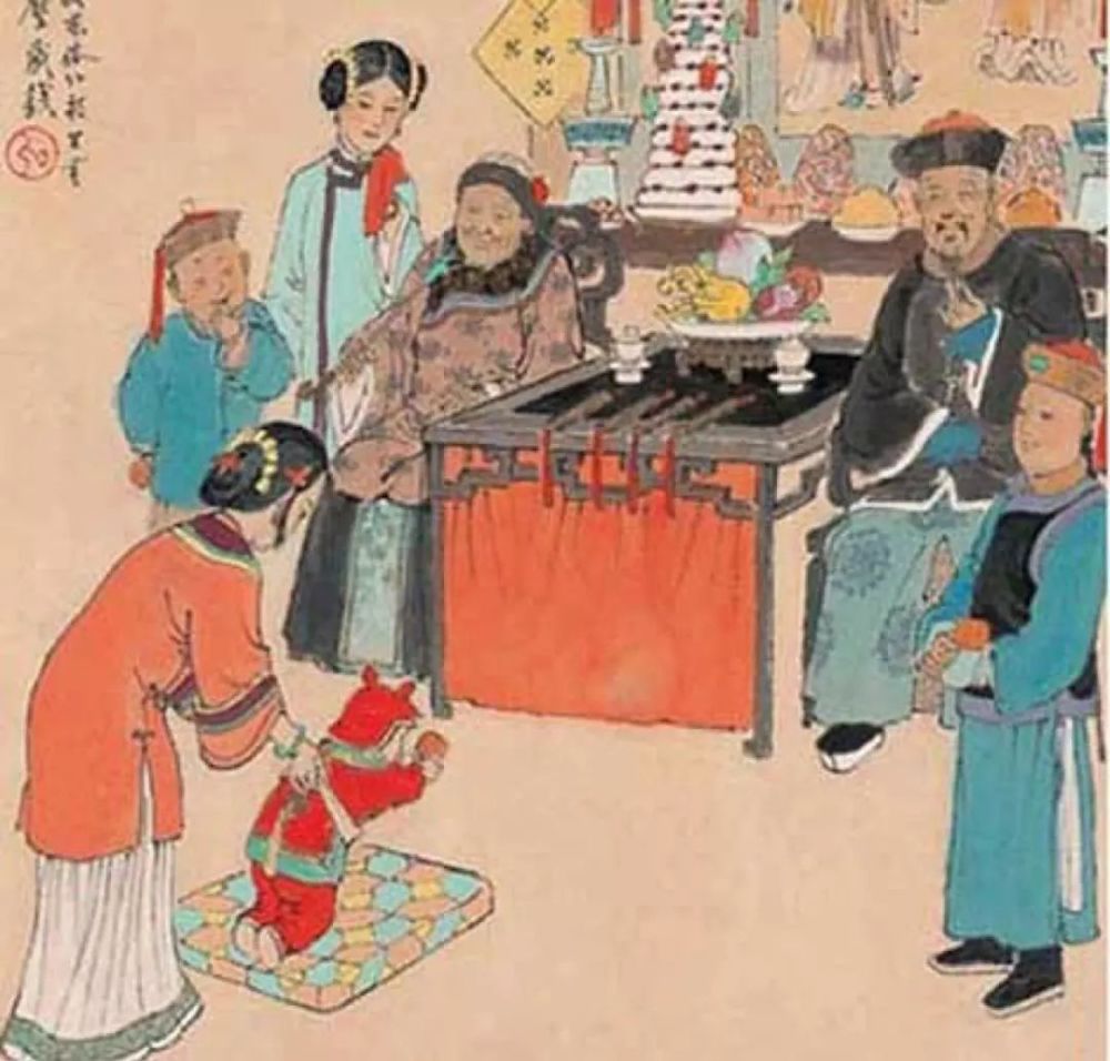 我爱古诗词——《守岁》