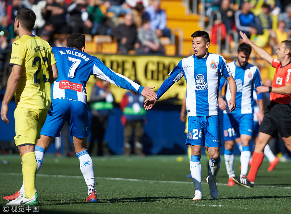 武磊西甲主场首秀制造点球 西班牙人补时绝杀