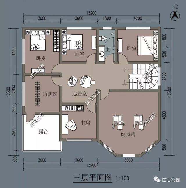 农村自建房精选图库:20套带封闭式车库住宅户型