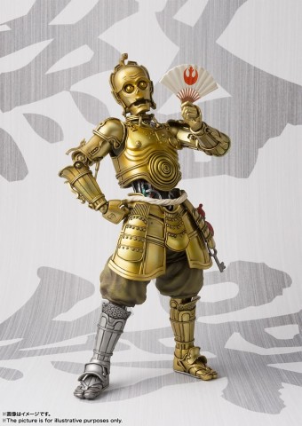 黄金武士武士版c-3po手办开订