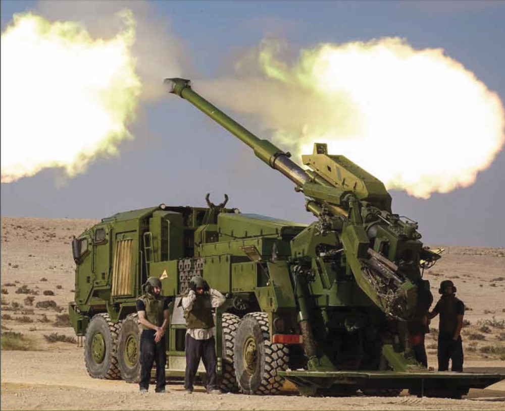 泰军喜提先进榴弹炮,外形帅气,军贸市场的网红