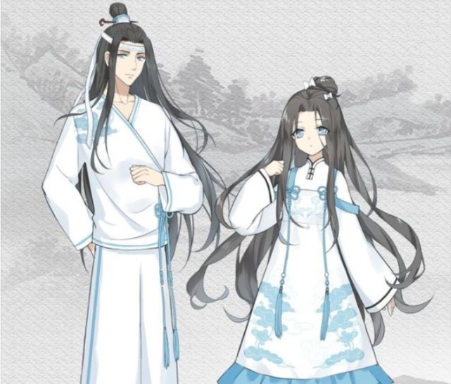 《魔道祖师》全员变成女孩子,魏无羡可爱蓝忘机呆萌,他最惊艳!