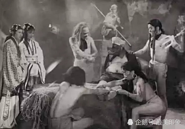 1927年的《西游记》内容大胆,妖精个个妖艳,猪八戒威猛高大