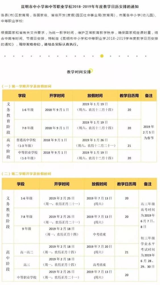 昆明多名高中生投诉学校提前开学!昆明市教育