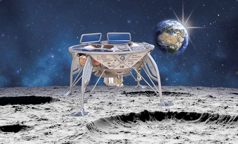 以色列历史性探月任务:发射首颗私人登月器!