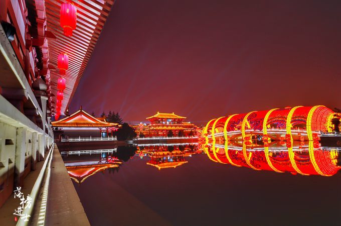 惊艳了全国的大唐芙蓉园灯展,如果你错过了春