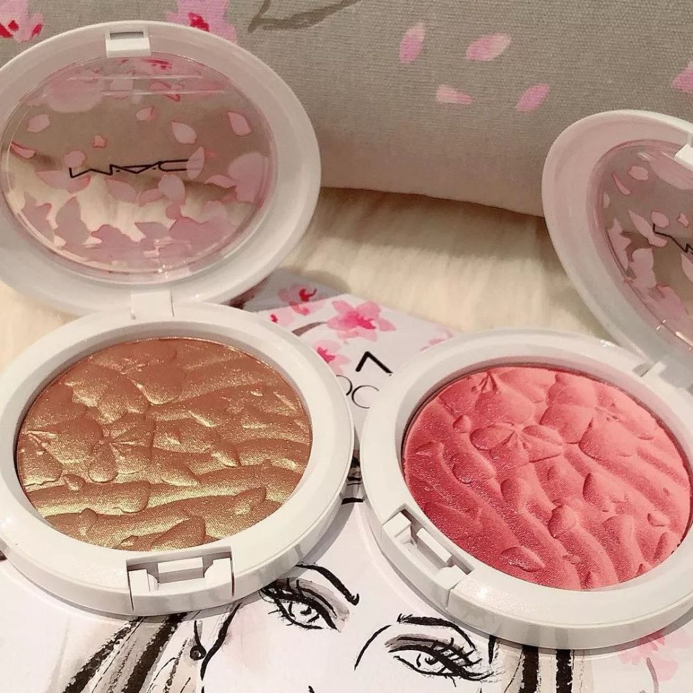 MAC限量春季樱花系列开卖啦!带樱花瓣的粉粉