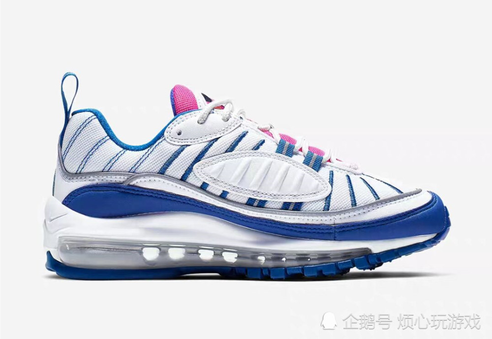 活力蓝粉,全新airmax98清爽来临!"哆啦a梦"配色!