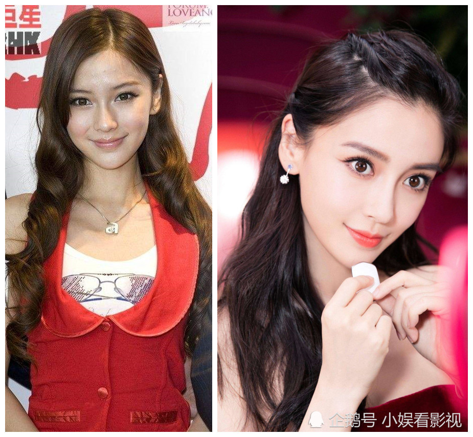 热巴,杨颖"嫩模时期"真颜值巅峰!五官纯天然,难怪成了
