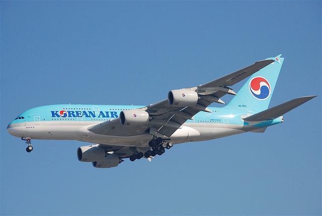 大韩航空的a380