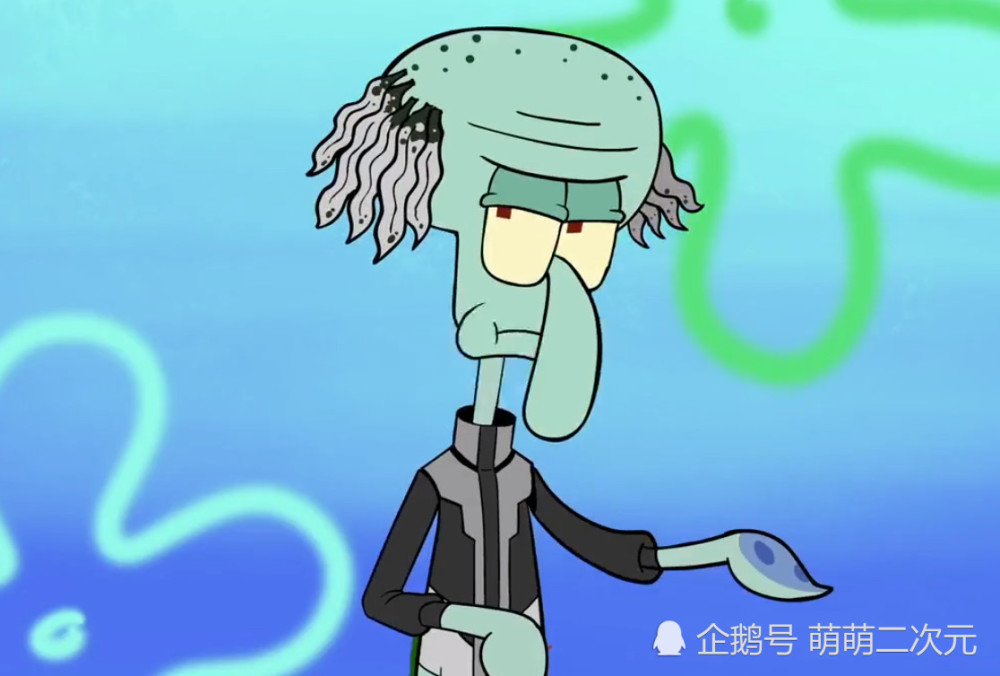 海绵宝宝中的到底有几个的章鱼哥?一个是女的,一个是